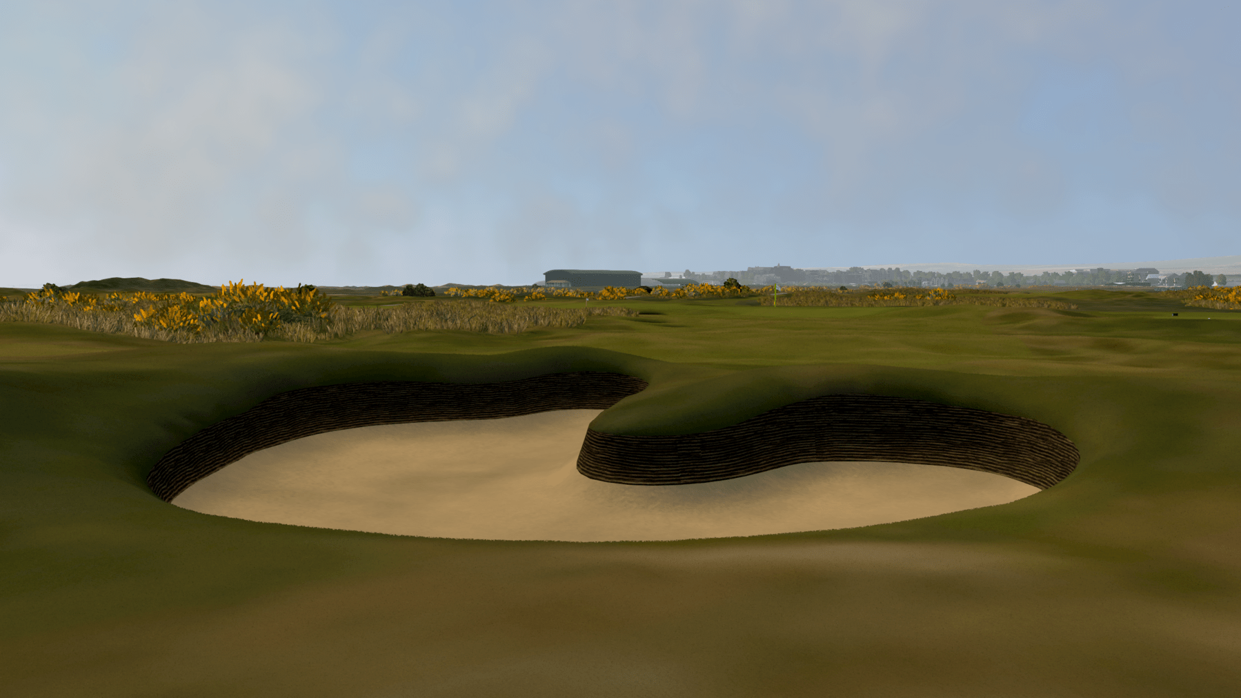 Indoor Golf Simulation of St. Andrews